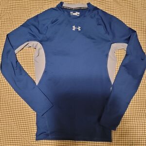 Under Armour Blue Compression Long Sleeve Top